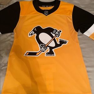 Adidas Men's Pittsburgh Penguins Authentic Pro Alternate Jersey (worn once)
